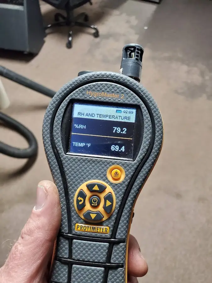 Moisture meter humidity assessment for Mold Remediation & Removal in Oregon
